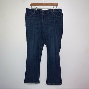 Simply Vera Vera Wang Dark Indigo Bootcut Jeans